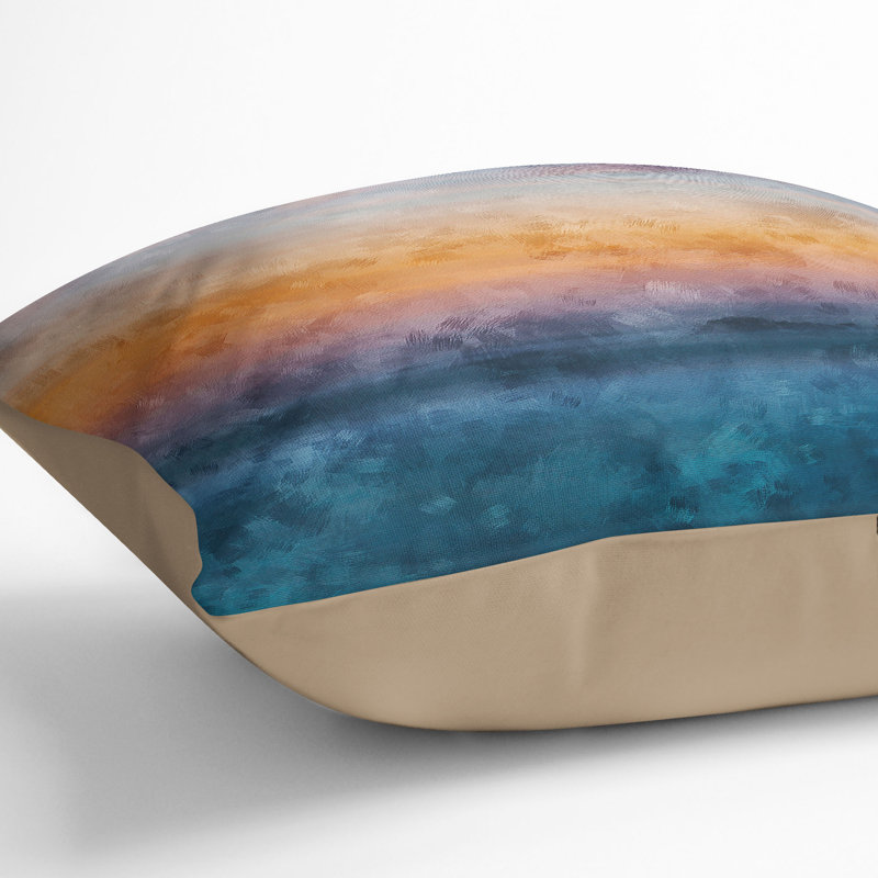 Square Throw Cushion, 40cm H x 40cm W x 15cm D, Stone