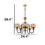 Lustre en métal-295923880