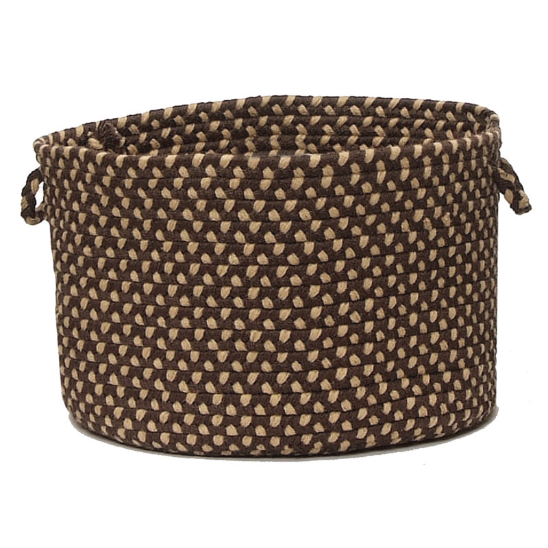 Panier Charlise, H 12 po x l 18 po x P 18 po, Terre naturelle