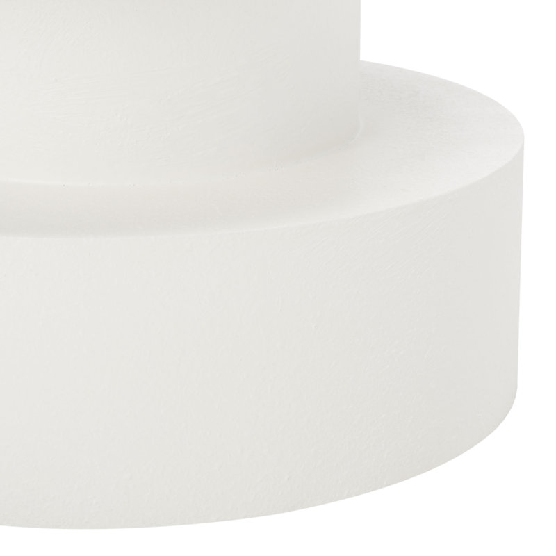 Table d'appoint Alasha, Blanc