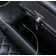 36'' Wide Modern Breathable Leather Electric Power Recliner with Ambient Lighting and USB Port