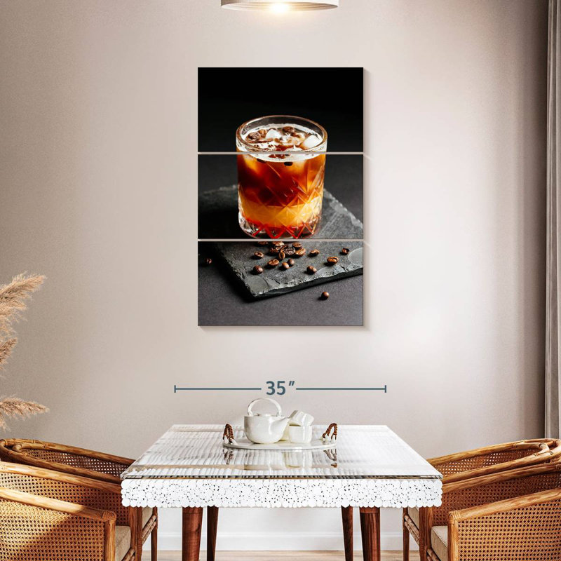 Cocktail glacé Yarlin, H 23 po x l 14 po