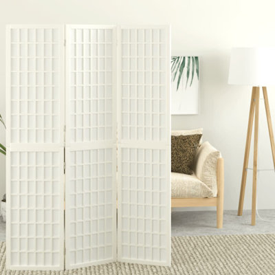 Leunne 170cm H Solid Wood Folding Room Divider