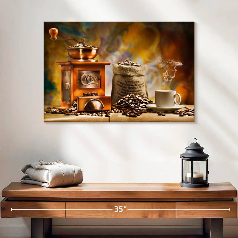 Yarlin Brewed Coffee, 32" H x 48" W
