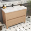 Cassopolis 41.5'' Single Bathroom Vanity with Acrylic Top-300231255