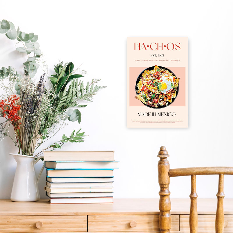 Delicious Mexican Nachos by Nazma Khokhar - Wrapped Canvas Print, 45.72 cm H x 30.48 cm W