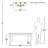 Yearby 6 - Light Dimmable Tiered Chandelier-171242735-171242641