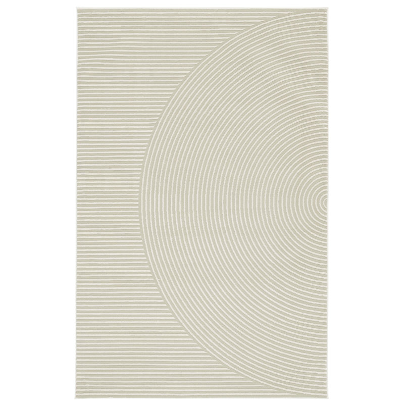 Record Washable Rug, Rectangle 3'11" x 6'1"