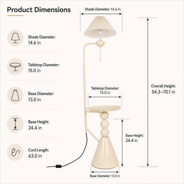 Dimensions du produit