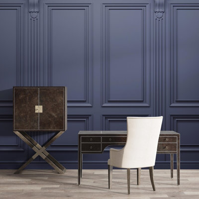 Midnight Navy Classic Wall Panel Mural