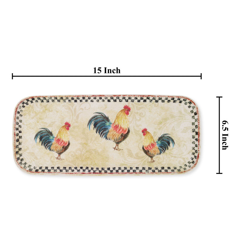 Adwoa Melamine Tray - Set of 2