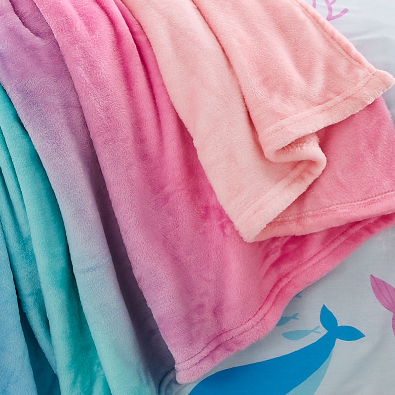 Mermaid Cosy Fleece Throw