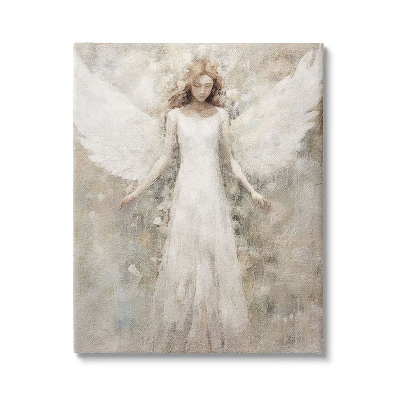 «Soft Soft Abstract Angel» par Riley B, H 30 po x l 24 po x P 1,5 po