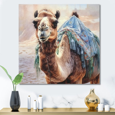 Camel Desert Nomad III sur toile