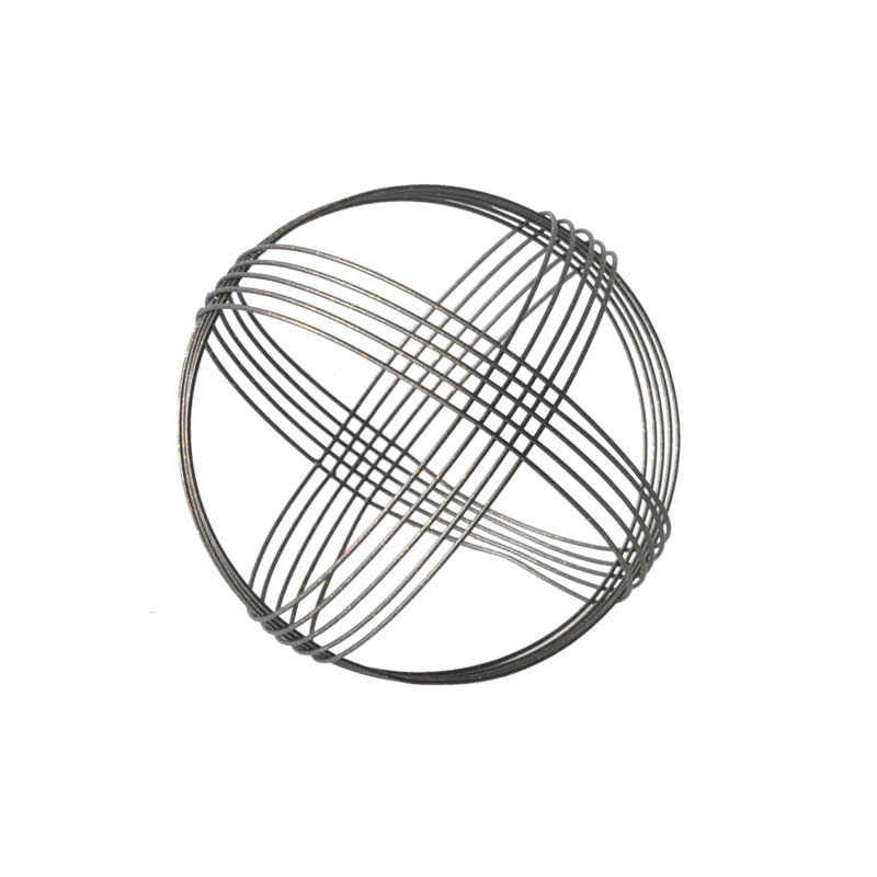 Sculpture orb Marylyn, H 8,5 po x l 8,5 po x P 8,5 po
