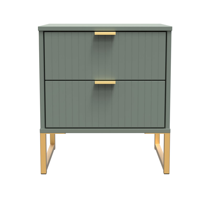 Beranda 45cm W Manufactured Wood Bedside Table