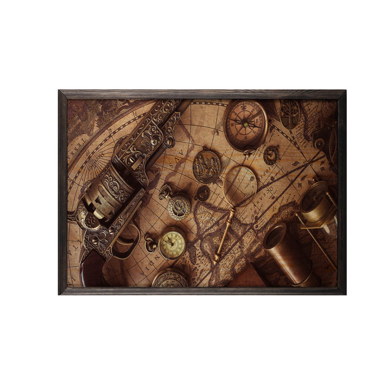 Anonymous - Single Picture Frame Painting on Wood, 50cm H x 70cm W x 1.5cm D