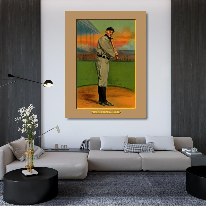 Ty Cobb, H 48 po x l 36 po