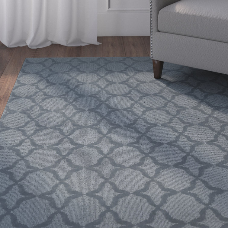 Togut Non-Slip Polypropylene Seafoam Area Rug