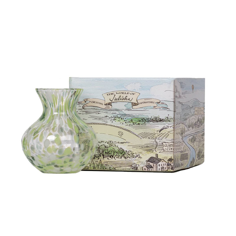 Puro 6" Vase, Green