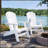 St. Simons Curved Back Adirondack Chair – Durable HDPE Poly Lumber For Outdoor Relaxation And Style-754157091