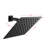 High Pressure Rain Shower Head, Ultra-Thin Showerhead 304 Stainless Steel Waterfall Shower With Self-Clean Nozzles, Full Body Covering-118580250