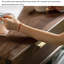 Table basse moderne avec rangement en bois massif-1534627359