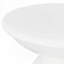 Table d'appoint de patio avec plateau rond et base en métal-116118973