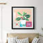Growing Happy II - peinture encadrée-1690876870-1690876877