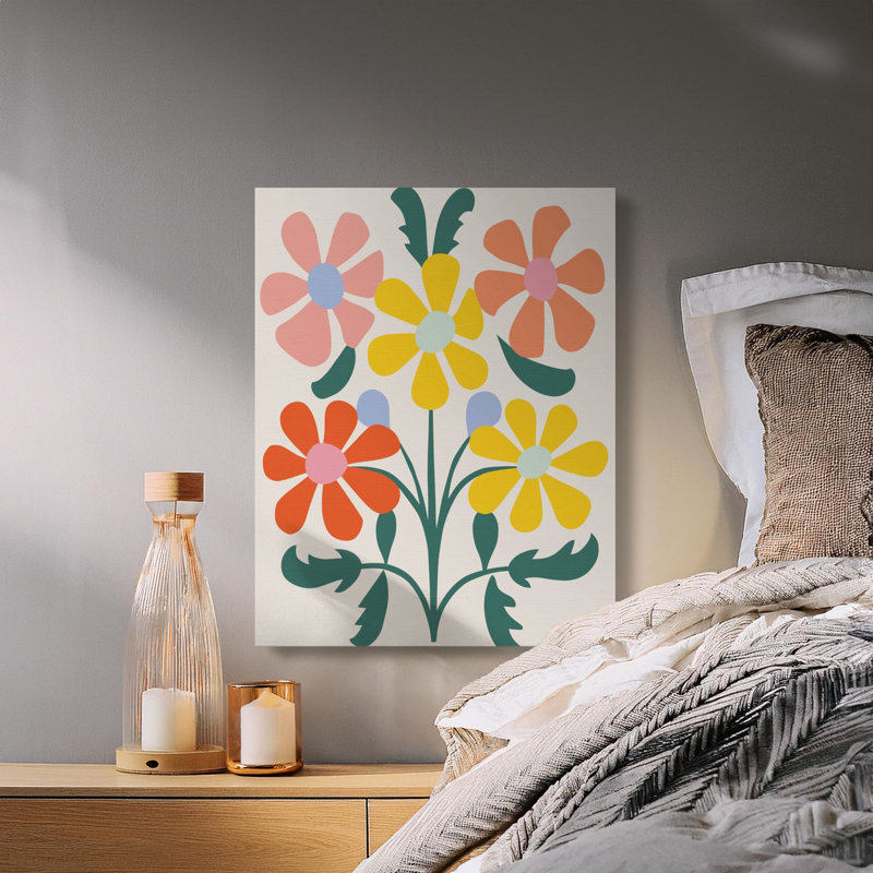 Fiore Wrapped Canvas Print Set, 24x30