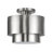 Acklin 2 Light Brushed Nickel Medium Semi-flush-135025496-135025478