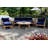 Monterey Teak Outdoor Seating Group with Cushions-94431143-124928169