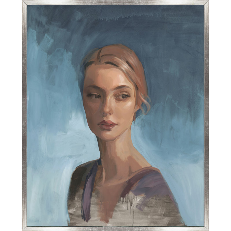Feeling Blue Print by Ryan Brown, 31.5" H x 25.5" W