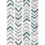 Arden Power Loom Teal/Grey Rug-60066497