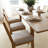 7-Piece Extendable Wood Dining Set for 6