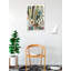  Affiche de Plumes sous licence officielle - 24 x 36 po - reproduction décorative - papier affiche - prête à encadrer