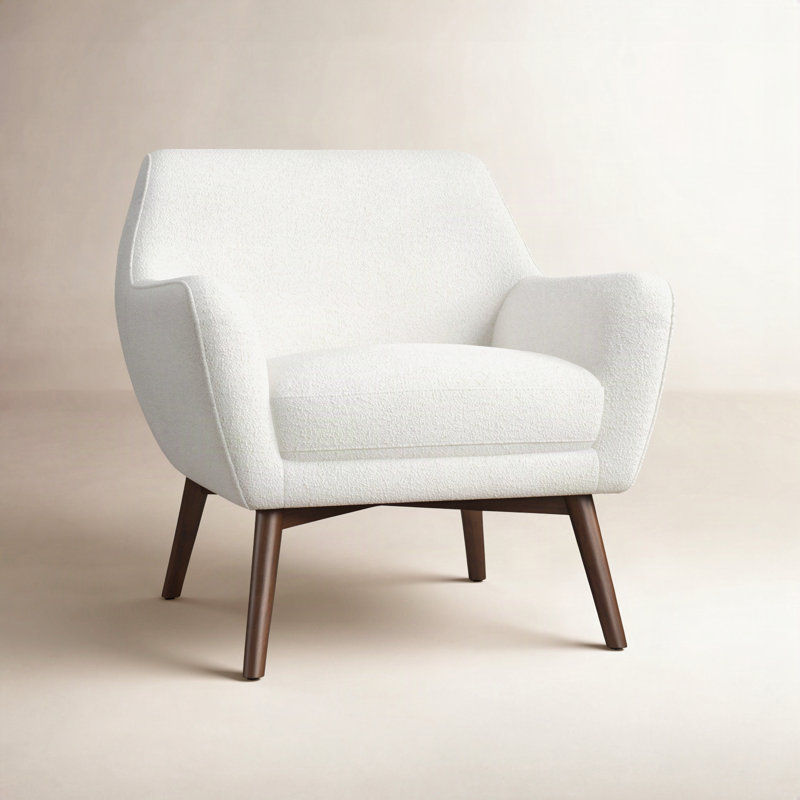 Fauteuil Ahrens, Boucle blanc