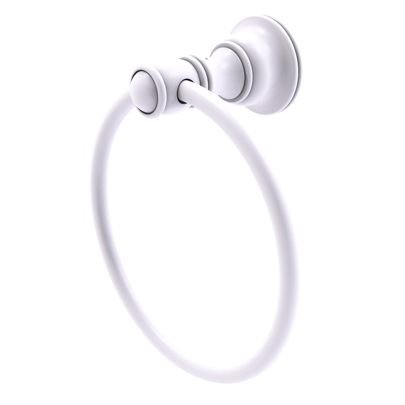 Anneau porte-serviette Freyja, Blanc mat