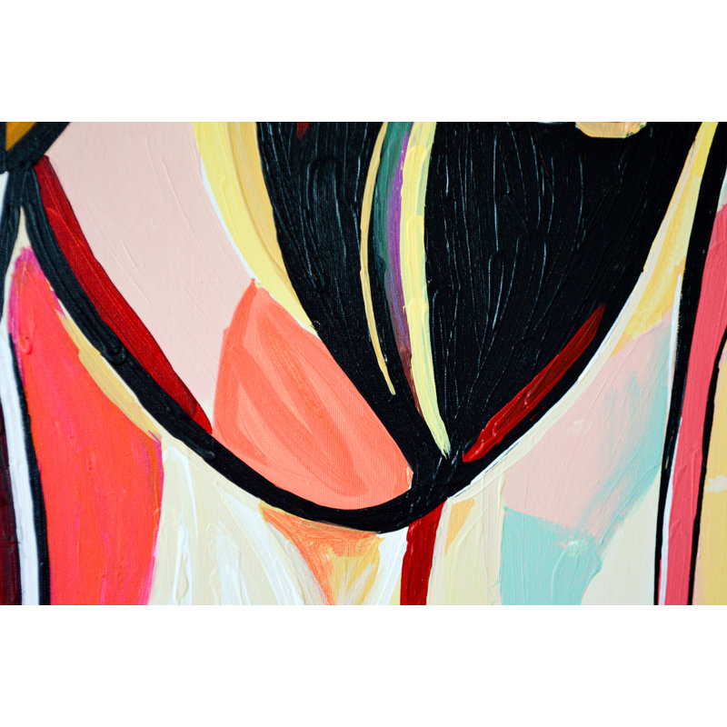 Fortitude (Lesbian Flag Variant) Painting Canvas