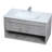 Kasper 36'' Single Bathroom Vanity with Resin Top-2006265257