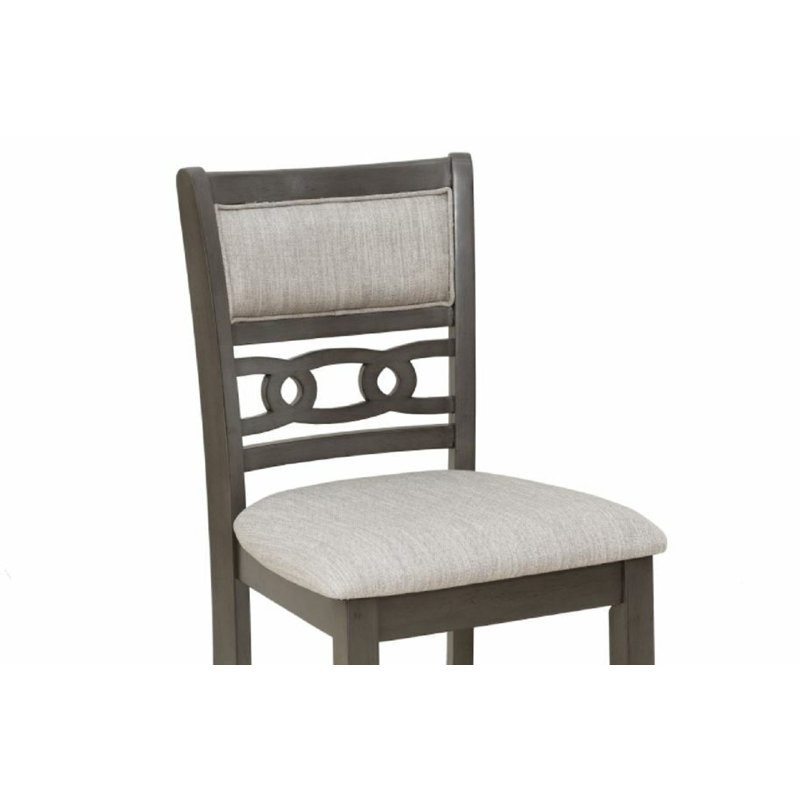 Ridgeside 4 - Person Four Leg Dining Set, Grey, Grey/White