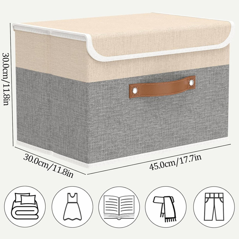Brayden Studio Fabric Bin