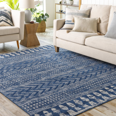 Tapis bleu foncé Hosford