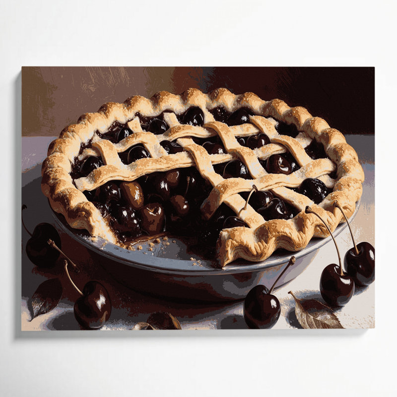 Art mural sur toile Desserts, H 11 po x l 14 po