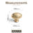 Oval-Shaped With Striped Knob-122254368