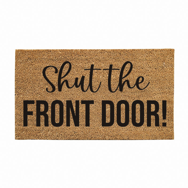 Jadotte Non-Slip Outdoor Doormat