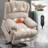23" Seat Width And High Back Large Size Chenille Power Lift Recliner Chair-2124427750