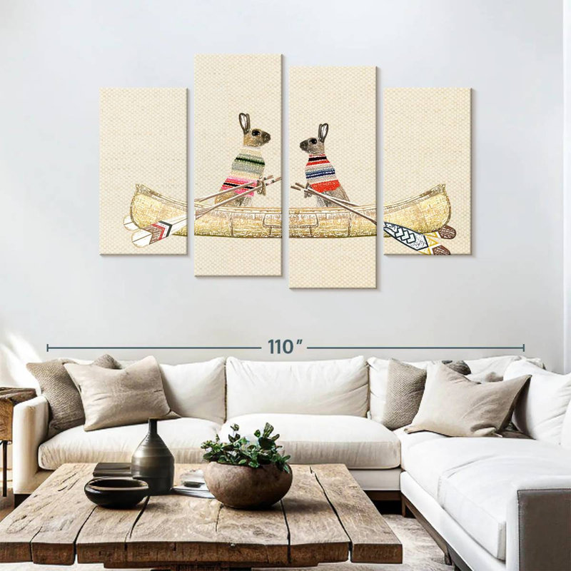 Brampt Rabbit Linen, 54" H x 84" W