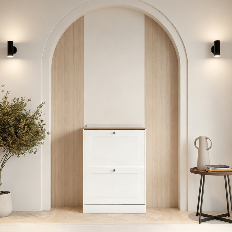 10 Pair Shoe Storage Cabinet