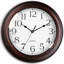 Horloge murale de 30 cm (12 pouces) à piles, silencieuse, pour salon